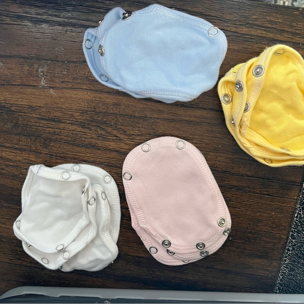 Colorful Snap-On onesie extension Set